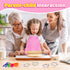 Kids Apron Kitchen Toys 20Pcs - Educational Cooking Baking Set with Cookbook & Chef Hat for 3-8 Year Old Girls