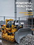 Bulldozer 11-Channel Dozer 2 1:20 3-12 Metal RC Toy for Kids Remote Control with Lights & Sounds, Rechargeable