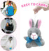 Tuzuaol 12 Pcs Easter Eggs Filled with Mini Plush Animals Toy for Easter Basket Stuffers, Prefilled Easter Eggs