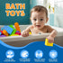 Large Building Blocks for Toddlers 2-3, Big Foam Bath Toys, Soft Stacking Blocks Set for 18+ Month Olds