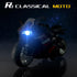 Toy Motorcycle, Pull Back Motorcycle Toy with Sounds and Lights, 1:12 Scale Model for Kids, Age 3+ Birthday Supplies