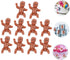 30pcs Baby Full Moon Mini Baby Dolls for Newborns Small Plastic Baby Figurines