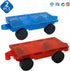 MAGBLOCK 2 Pieces Magnetic Tiles Car Truck Wheel Set - Compatible with Magnet Tiles for Kids Toddlers