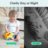 YOTON 2.4GHz 4pcs, 2-Way Indoor Security Camera Baby Monitor, Pet Camera, Dog Cam, Nanny Cam, Night Vision, Audio