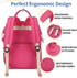 Backpack Pomelo Best Diaper Bag Stylish Waterproof Multifunctional Large Baby Bag with Changing Mat and Stroller Straps