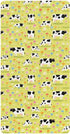 miaozhen Cotton Baby Crib Sheets Soft Farm Animal Cow Flowers Colorful Crib Mattress