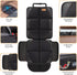 Car Seat Protector, 1 Pack, Thickest Padded 600D Fabric Padding, Waterproof, Durable, Anti Slip Backing, Child Seat Protection, Suitable for Babies, Toddlers, Children(Black 1) by Bacgnyer