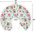 Summer Pink Flamingo Toucan Tropical Fruits Baby Nursing Pillow Covers for Boy Girl Colorful Birds Leaves Nursing
