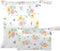 Burbuja Flowers Wet Dry Bags for Baby Cloth Diaper 2 Pack, Waterproof Reusable