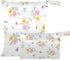 Burbuja Flowers Wet Dry Bags for Baby Cloth Diaper 2 Pack, Waterproof Reusable