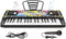 M SANMERSEN Piano Keyboard for Kids - 37 Keys Electronic Pianos with Music Book Bracket for 3-8 Years Old