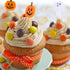 Tatuo 100 Pcs Plastic Halloween Picks - Cupcake Toppers, Pumpkin Fruit Picks, Halloween Toothpicks, Cocktail Skewers