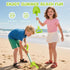 20 Summer Set 2 Pack Long Sand Beach Shovels for Kids Heavy Duty Plastic Sand Scoops Spades Toy Sandbox Garden Snow