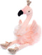 Plush Ballerina Flamingo Stuffed Animal for Girls, Kids Birthday Gifts and Decor