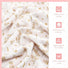 Hillsuren 30x40 Inch 5 Flower Waffle Baby Blanket, Muslin Swaddle Blanket, Soft Layers Crib Stroller Nursery Receiving