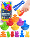 Counting Animals Montessori Toys for Boys & Girls Ages 3-5, Preschool Learning Activities & Sensory Gifts for Kids