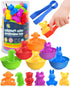 Counting Animals Montessori Toys for Boys & Girls Ages 3-5, Preschool Learning Activities & Sensory Gifts for Kids