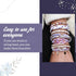 Craft Crush Bracelet Making Kit (Lilac), Friendship Bracelet Maker Set for Kids & Adults