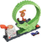 Hot Wheels Toy Car Track Set, Gator Loop Attack Playset in Pizza Place with 1:64 Scale Car, Connects to Other Sets
