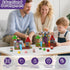 100pcs, 4-8, 3+ Magnetic Blocks, Magnetic Building Blocks Magnetic Blocks for Kids Ages Magnetic Cubes STEM Sensory