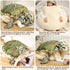Wearable Turtle Shell Pillows, Creative Tortoise Plush Pillow Toy, Funny Dress Up Gifts for Boys and Girls