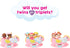 Baby Born Surprise Mini Babies Series 5 - 2.25'' Collectible Twins or Triplets with Soft Swaddle and Blanket