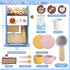 Grinder15 Set 3+ GAGAKU Wooden Coffee Machine Toy with pcs Wood Play Kitchen Accessories for Kids Non-Toxic Pretend