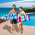 2 Pack Swimming Hammock, Hammocks Hammock, FindUWill Fabric Water Pool Floats XL, Inflatable Multi-Purpose Water