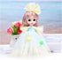 TNDCKP 4 6 Inch 3+ Pcs Princess Girl Mini Dolls, Small Princess Dolls, Little Girl Miniature for Year Old Girls