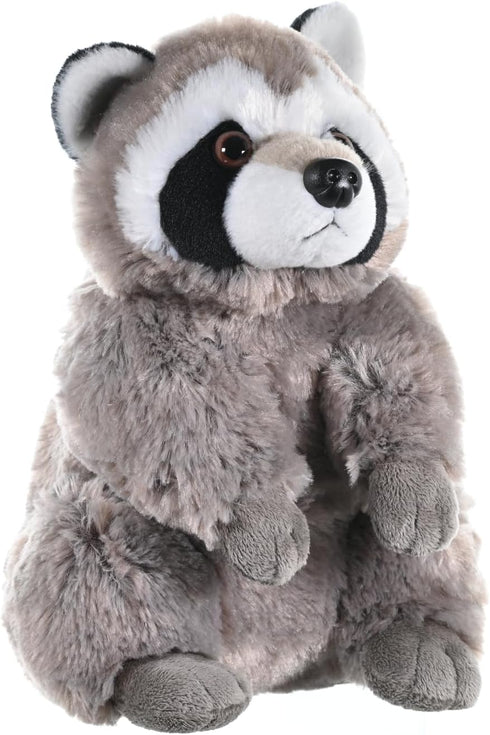 Wild Republic Raccoon Plush, Stuffed Animal, Plush Toy, Gifts for Kids, Cuddlekins