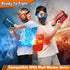 POKONBOY 2 Pack Tactical Mask with Goggles Compatible with Nerf Rival, Apollo, Zeus, Khaos, Atlas, & Artemis Blasters
