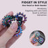 Metal Fidget Toys - Quiet Infinity Gear Fidget Toy - Unique Movement Fidget Tool - Improve Dexterity and Focus - Ideal