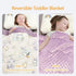 40"x40", Pack Baby Comforter Lightweight Down Alternative Quilted Blanket for n Play, Bassinet & Crib, Soft Minky Dots
