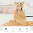 Swimming 31.5" 53" 0-9T MICHLEY Cartoon Hooded Baby Towel Unisex, Premium Soft Bathrobe Large Washcloths x