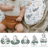 Vintage Planes Airplanes Helicopters Nursing Pillow Covers for Boy Girl Retro Stars Plane Clouds Sky Nursery Slipcover