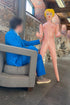 GINGER Inflatable Blow Up Doll 58" for Parties, Pranks, Halloween, Birthday, Gag Gift, Holidays (Judy)