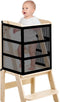 Rainmae Toddler Learning Tower Safety Net, Safety Net Guard for Toddlers Tower,