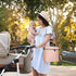 6 9 Pack Mancro Breastmilk Cooler Bag Fits Bottles Up to Ounce, Insulated Baby Bottle Bag Comes with ice and Shoulder