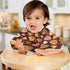 Bulletgxll Set 4, Hearts and Biscuits Unisex Baby Burp Cloths of Soft Absorbent Organic Cotton Muslin Burping Cloths