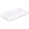 The Peanutshell Farmhouse Floral Leaves Changing Pad Cover