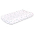 The Peanutshell Farmhouse Floral Leaves Changing Pad Cover