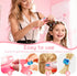 3 4 5 6 8-12 CLRDZN Hair Gem Stamper Kit,Hair Ties and Hair Clips Bling Hair Jewels for Girls Toys, Hair Styling Tool