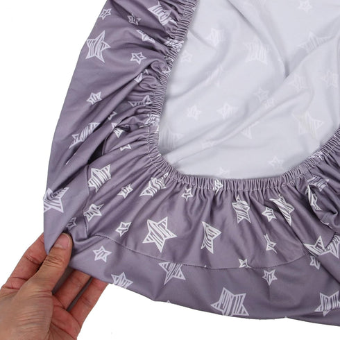 Soft Washable Changing Pad Cover for Crib & Nursing - Easy Clean Pattern
