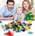 500 Pieces Classic Building Bricks Set in 15 Colors and 12 Shapes, Educational Toy Gift for Kids