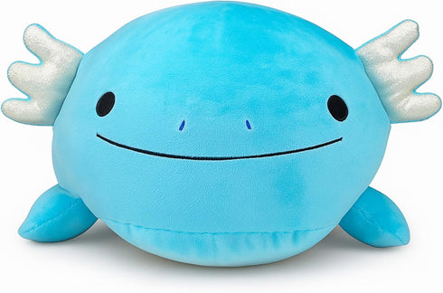 (24 inch) Pineapple Axolotl Plush Toy, Giant Soft Axolotl Stuffed Animal Pillow, Kawaii Plushies, Cute Squishy Plushie