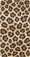CZXW Cheetah Leopard Print Crib Sheets Fitted 52" x 28" Natural Cotton Soft
