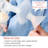 21mm28mm (2 BeauGen Breast Pump Flange Inserts Soft Stretchy Plastic Cushions for Pumping Comfort, Fits Flanges