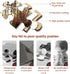 WOZUIBAN Adult Puzzle Classic Jigsaw 1000 Pieces - Wooden Puzzle DIY Forest Map Bear, Unique Gift, 75x50cm