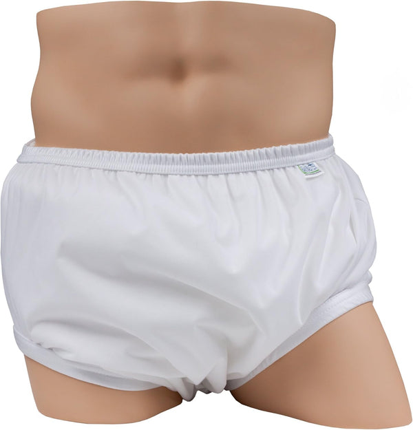 LeakMaster Adult PUL Waterproof Pants - Soft, Quiet, Breathable, Durable Adult Plastic