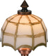 Mini Dollhouse Table Accent Lamp, LED Miniature Lighting for Dolls House Decor, Battery Operated
